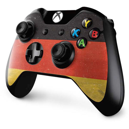 German Flag Distressed Xbox One Controller Skin