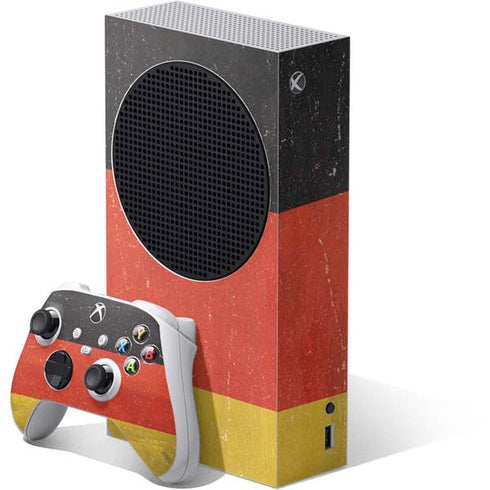 German Flag Distressed Xbox Series S Skins
