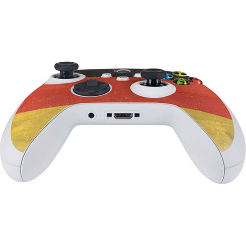 German Flag Distressed Xbox Series S Controller Skin