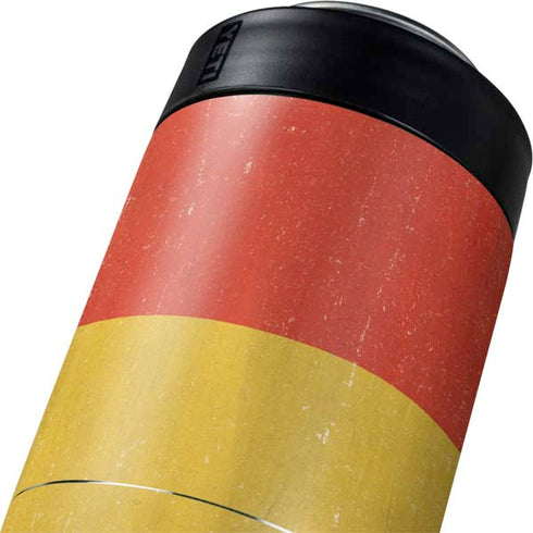 German Flag Distressed Yeti Colster Can Insulator Skin