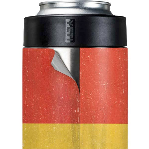 German Flag Distressed Yeti Colster Can Insulator Skin