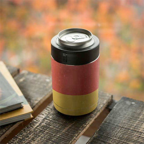German Flag Distressed Yeti Colster Can Insulator Skin