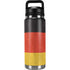 German Flag Distressed YETI Rambler 26oz Bottle Skin