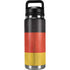 German Flag Distressed YETI Rambler 26oz Bottle Skin