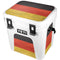 German Flag Distressed YETI Roadie 24 Hard Cooler Skin