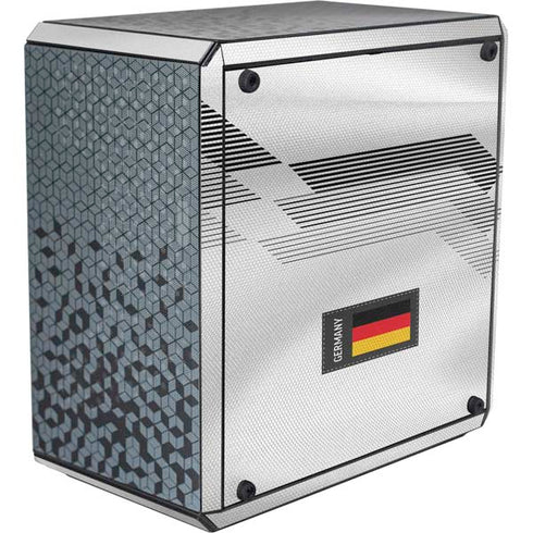 Germany Soccer Flag Cooler Master MasterBox Q300L Mini Tower Skin