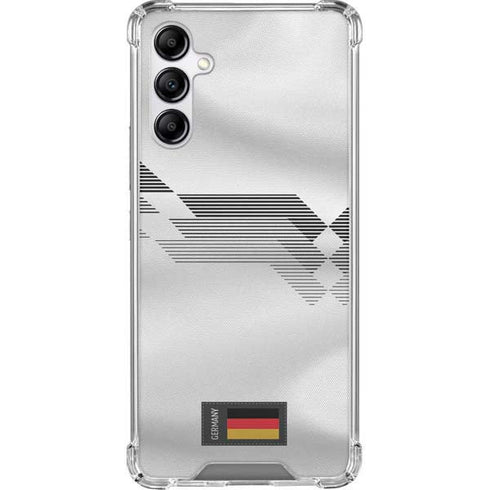Germany Soccer Flag Galaxy A14 5G Clear Case