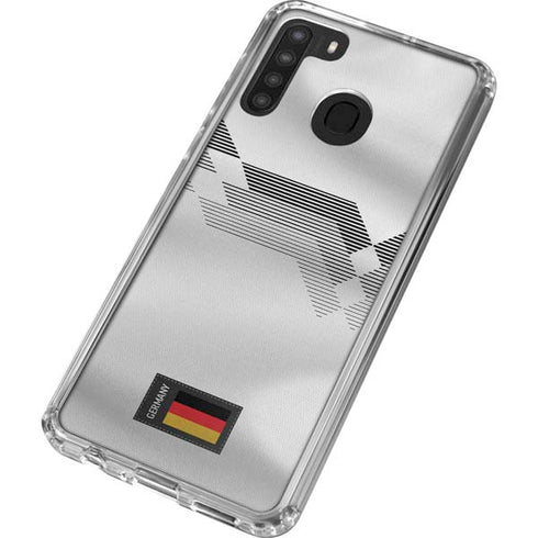 Germany Soccer Flag Galaxy A21 Clear Case