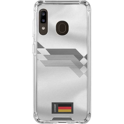 Germany Soccer Flag Galaxy A30 Clear Case
