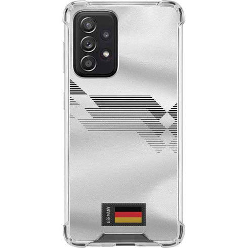 Germany Soccer Flag Galaxy A52 5G Clear Case