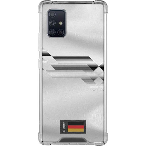 Germany Soccer Flag Galaxy A71 5G Clear Case