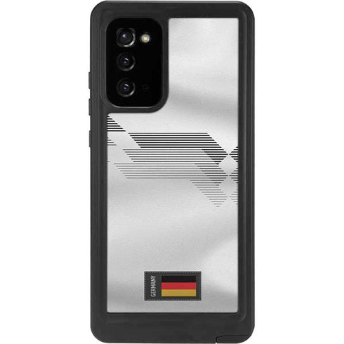 Germany Soccer Flag Galaxy Note20 5G Waterproof Case