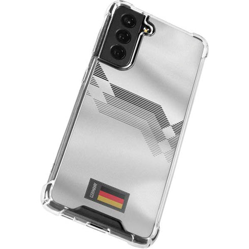 Germany Soccer Flag Galaxy S21 FE Clear Case