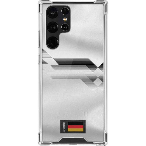 Germany Soccer Flag Galaxy S22 Ultra Clear Case