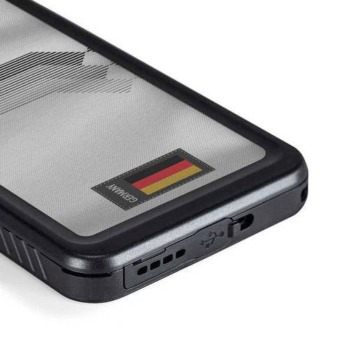 Germany Soccer Flag Galaxy S23 Plus Waterproof Case