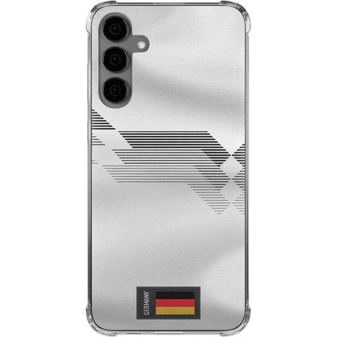 Germany Soccer Flag Galaxy S24 Plus Clear Case