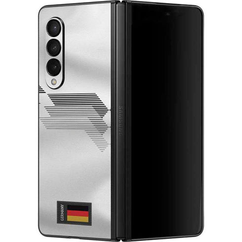 Germany Soccer Flag Galaxy Z Fold3 5G Skin