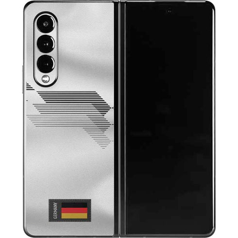 Germany Soccer Flag Galaxy Z Fold3 5G Skin