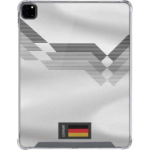 Germany Soccer Flag iPad Pro 12.9in (2020) Clear Case