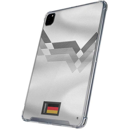 Germany Soccer Flag iPad Pro 12.9in (2020) Clear Case