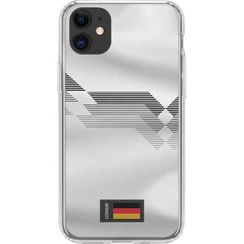 Germany Soccer Flag iPhone 11 Clear Case
