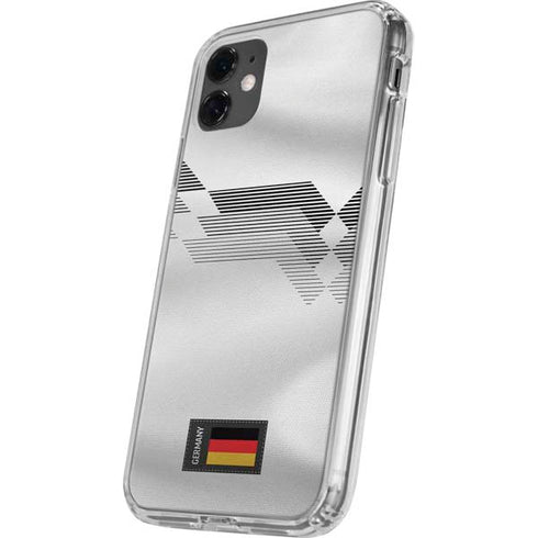 Germany Soccer Flag iPhone 11 Clear Case
