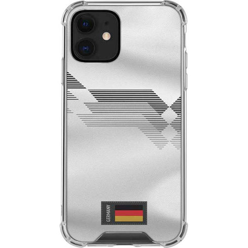 Germany Soccer Flag iPhone 12 Clear Case