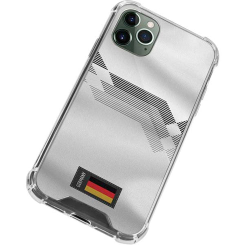Germany Soccer Flag iPhone 12 Pro Clear Case