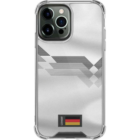 Germany Soccer Flag iPhone 13 Pro Max Clear Case