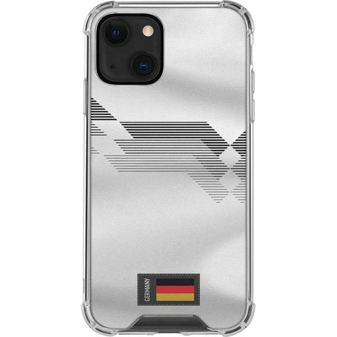 Germany Soccer Flag iPhone 14 Clear Case