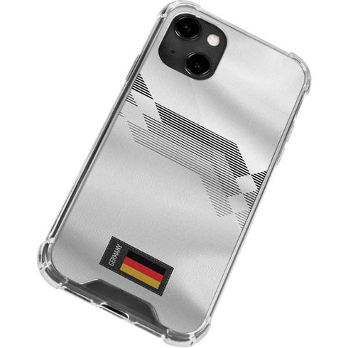 Germany Soccer Flag iPhone 14 Clear Case