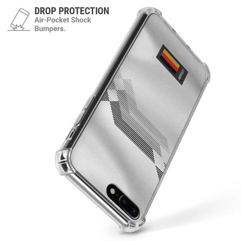 Germany Soccer Flag iPhone 7/8 Plus Clear Case