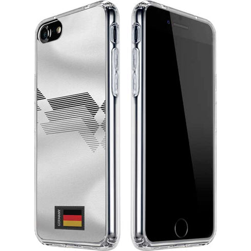Germany Soccer Flag iPhone SE (2nd & 3rd Gen) Clear Case