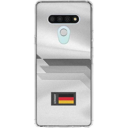 Germany Soccer Flag LG Stylo 6 Clear Case