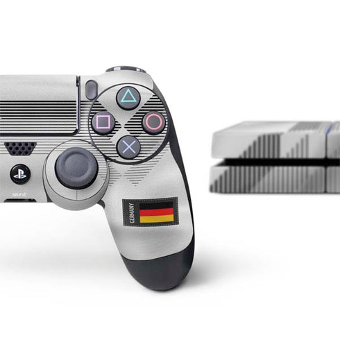 Germany Soccer Flag PS4 Console and Controller Bundle Skin