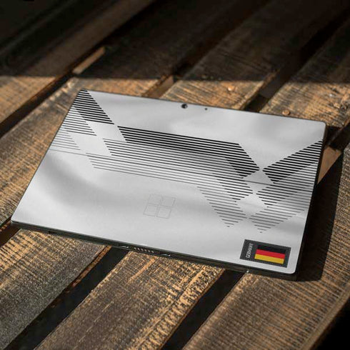 Germany Soccer Flag Surface Pro 7 Skin