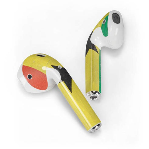 Ghana Flag Distressed Apple AirPods Skin