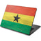 Ghana Flag Distressed Dell Chromebook Skin