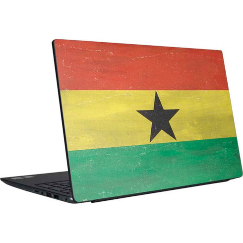 Ghana Flag Distressed Dell Vostro Skin