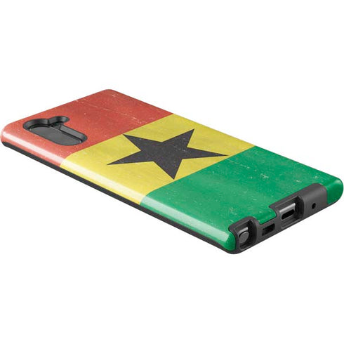 Ghana Flag Distressed Galaxy Note 10 Pro Case