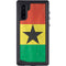 Ghana Flag Distressed Galaxy Note 10 Waterproof Case