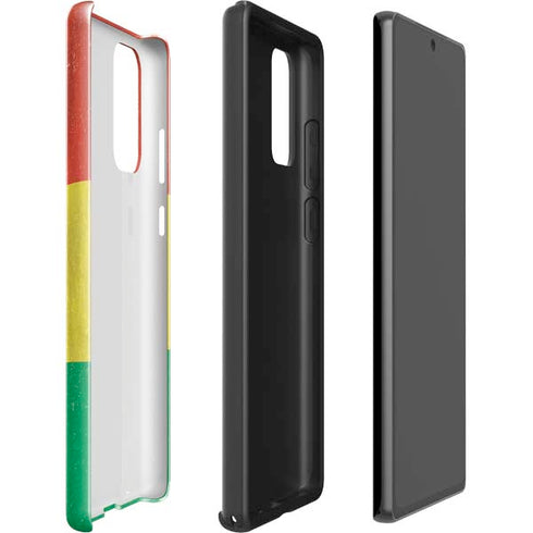 Ghana Flag Distressed Galaxy Note20 5G Pro Case