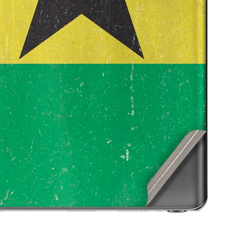 Ghana Flag Distressed Galaxy Note20 5G Skin