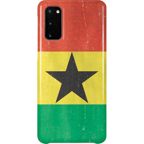 Ghana Flag Distressed Galaxy S20 Lite Case