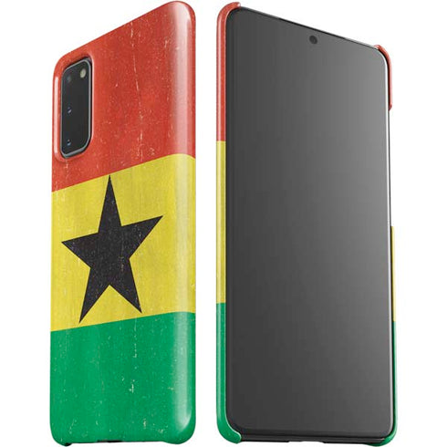 Ghana Flag Distressed Galaxy S20 Lite Case