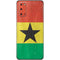 Ghana Flag Distressed Galaxy S20 Skin