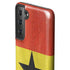 Ghana Flag Distressed Galaxy S21 FE Pro Case