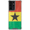 Ghana Flag Distressed Galaxy S21 Ultra 5G Clear Case