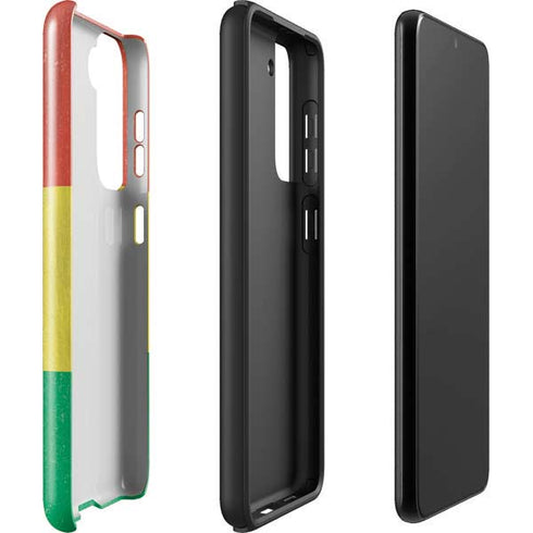 Ghana Flag Distressed Galaxy S22 Plus Pro Case