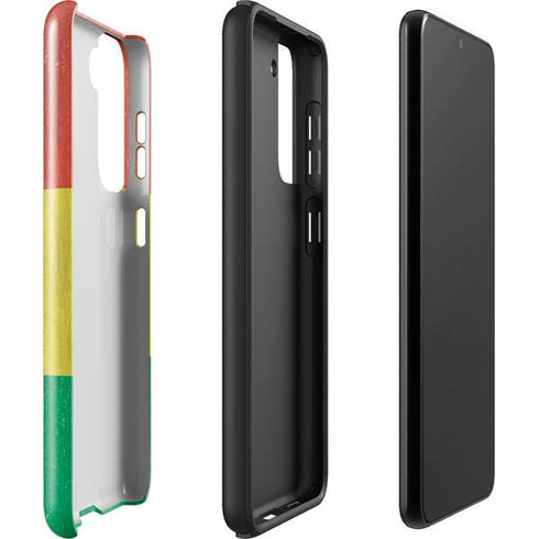 Ghana Flag Distressed Galaxy S22 Pro Case